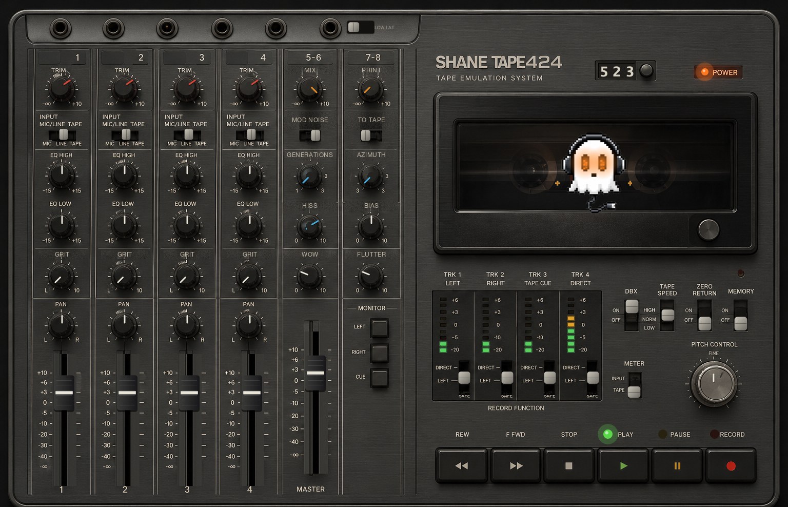 Shane Tape 424 panel